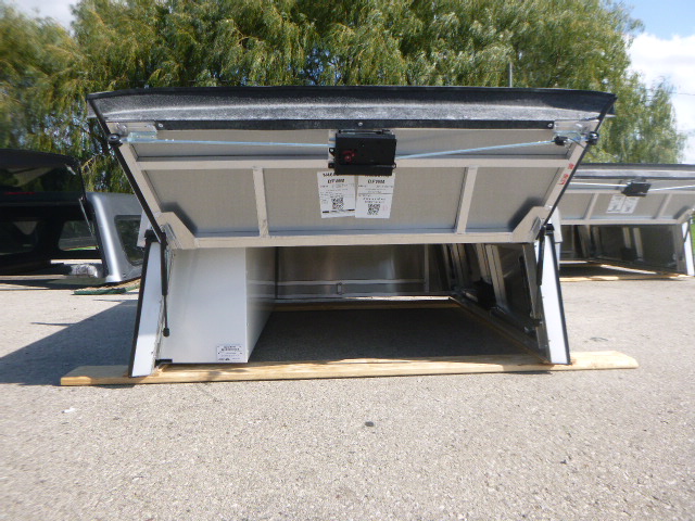 2022 – 2026 Ford Maverick 5′ White ARE Contractor Truck Cap - Image 3