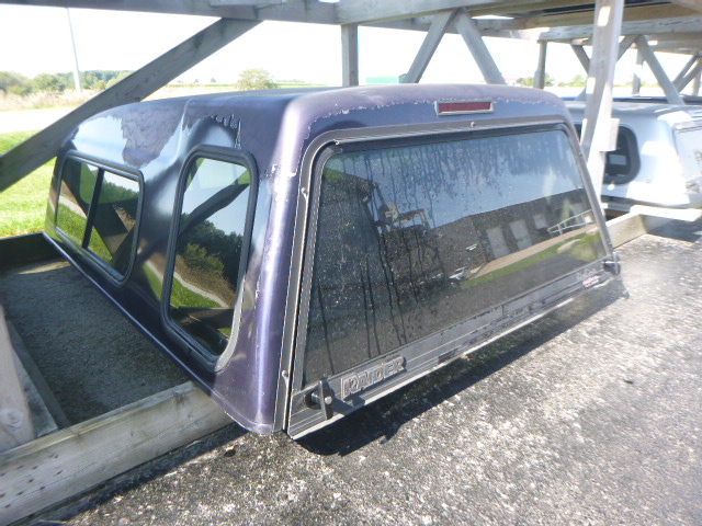 1997 – 2004 Dodge Dakota 6’5 Blue/Purple Leer Highrise Truck Cap - Image 2