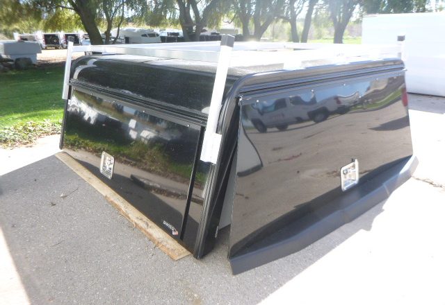 2024 – 2026 Toyota Tacoma 5’2 New Black Swiss Contractor Truck Cap - Image 2