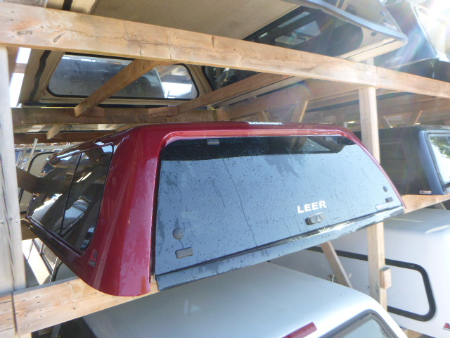 2014 – 2018 GMC Sierra or Chevrolet Silverado 6’6 GPJ Glory Red Pearl Leer100XL Truck Cap - Image 2