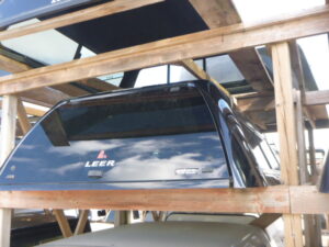 2014 – 2018 GMC Sierra or Chevrolet Silverado 6’6 GBA Black Leer180XR Truck Cap
