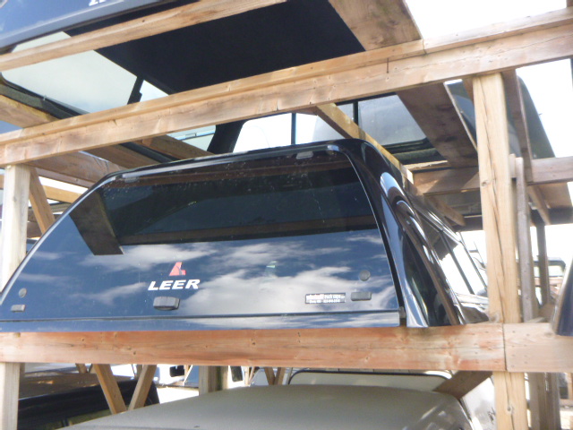 2014 – 2018 GMC Sierra or Chevrolet Silverado 6’6 GBA Black Leer180XR Truck Cap