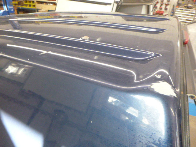 2004 – 2008 Ford F150 8′ DX Dark Blue Effect Highrise ARE Truck Cap - Image 4