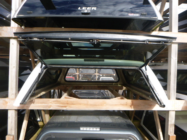 2014 – 2018 GMC Sierra or Chevrolet Silverado 6’6 50 Olympic White ARE Truck Cap - Image 3