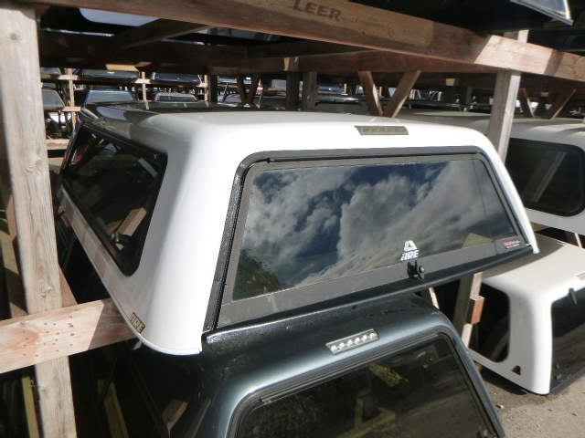 2014 – 2018 GMC Sierra or Chevrolet Silverado 6’6 50 Olympic White ARE Truck Cap - Image 2
