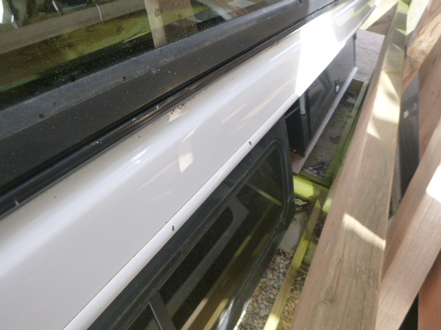 2014 – 2018 GMC Sierra or Chevrolet Silverado 6’6 50 Olympic White ARE Truck Cap - Image 4