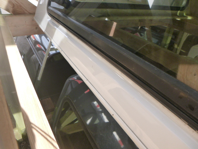 2014 – 2018 GMC Sierra or Chevrolet Silverado 6’6 50 Olympic White ARE Truck Cap - Image 5