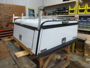 2022 – 2026 Ford Maverick 5′ White ARE Contractor Truck Cap