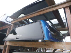 Dodge Ram 6’4 CREW Cab PBJ Hydro Blue ARE Truck Cap