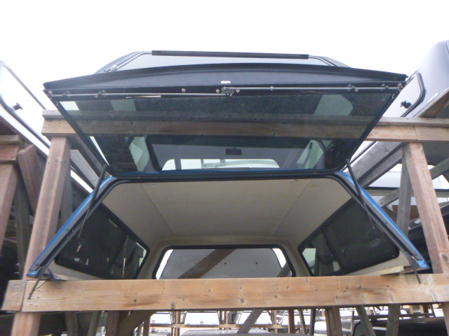 Dodge Ram 6’4 CREW Cab PBJ Hydro Blue ARE Truck Cap - Image 3