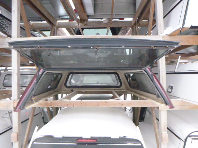 2014 – 2018 GMC Sierra or Chevrolet Silverado 6’6 Red Contour ARE Truck Cap - Image 3