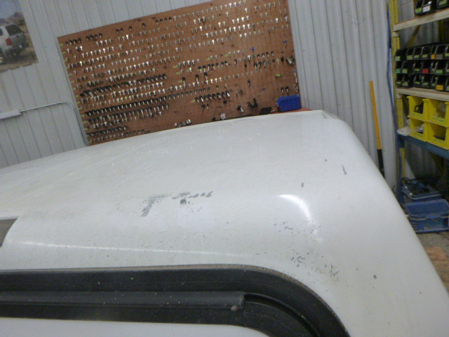 2014 – 2018 GMC Sierra or Chevrolet Silverado 6’6 White Fibrobec Highrise Truck Cap - Image 4