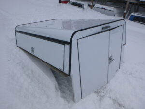 2021 – 2026 Ford F150 8′ White ARE Contractor Truck Cap