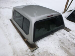 2004 – 2006 GMC Sierra or Chevrolet Silverado 5’8 Silver Truck Cap