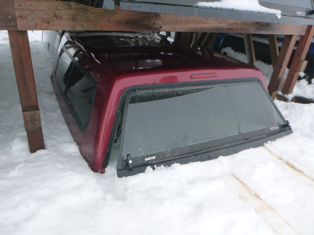 Dodge Ram 6’4 PRP Deep Cherry Red Easton Truck Cap - Image 2
