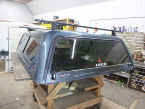 2007 – 2013 Chevrolet Silverado 6’6 46 Stealth Grey Leer100R Truck Cap