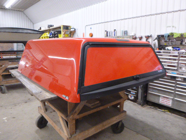 2021 – 2026 Ford F150 5’6 PQ Race Red ARE Truck Cap - Image 2