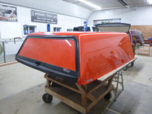 2021 – 2026 Ford F150 5’6 PQ Race Red ARE Truck Cap
