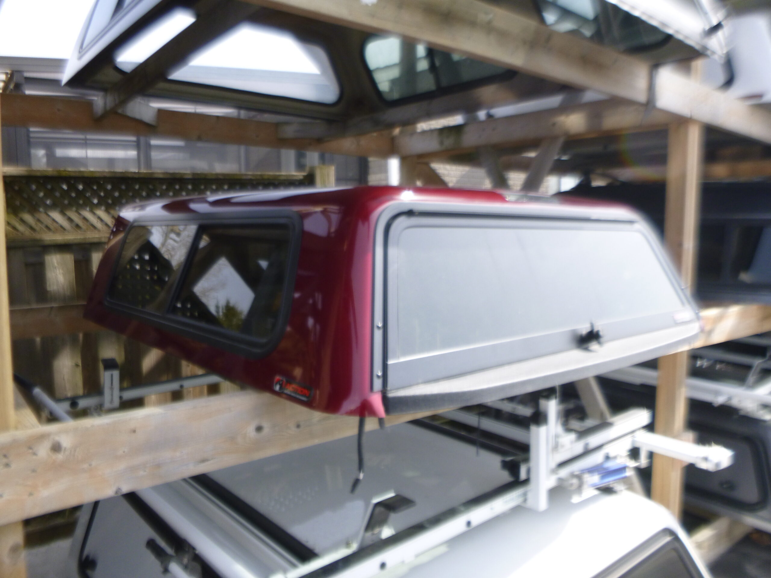 GMC Canyon 5’2 GNT Radiant Red Contour III Truck Cap - Image 2