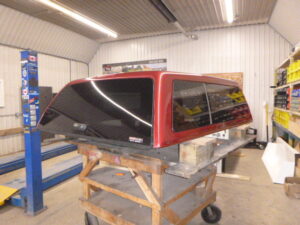 Dodge Ram 6’4 PRH Blaze Red Metallic ARE Truck Cap