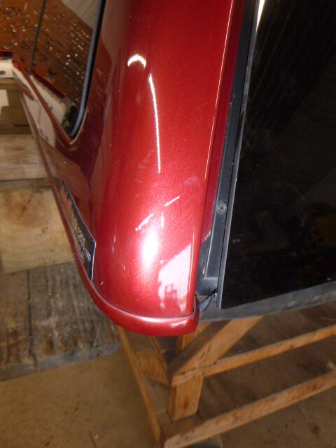 Dodge Ram 6’4 PRH Blaze Red Metallic ARE Truck Cap - Image 5