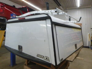 Dodge Ram 6’4 White ARE Highrise Contractor Truck Cap