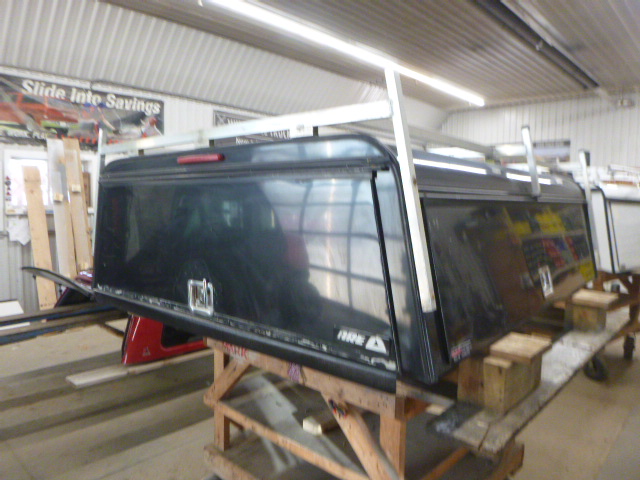 GMC Sierra or Chevrolet Silverado 6’6 Black ARE Contractor Truck Cap - Image 2