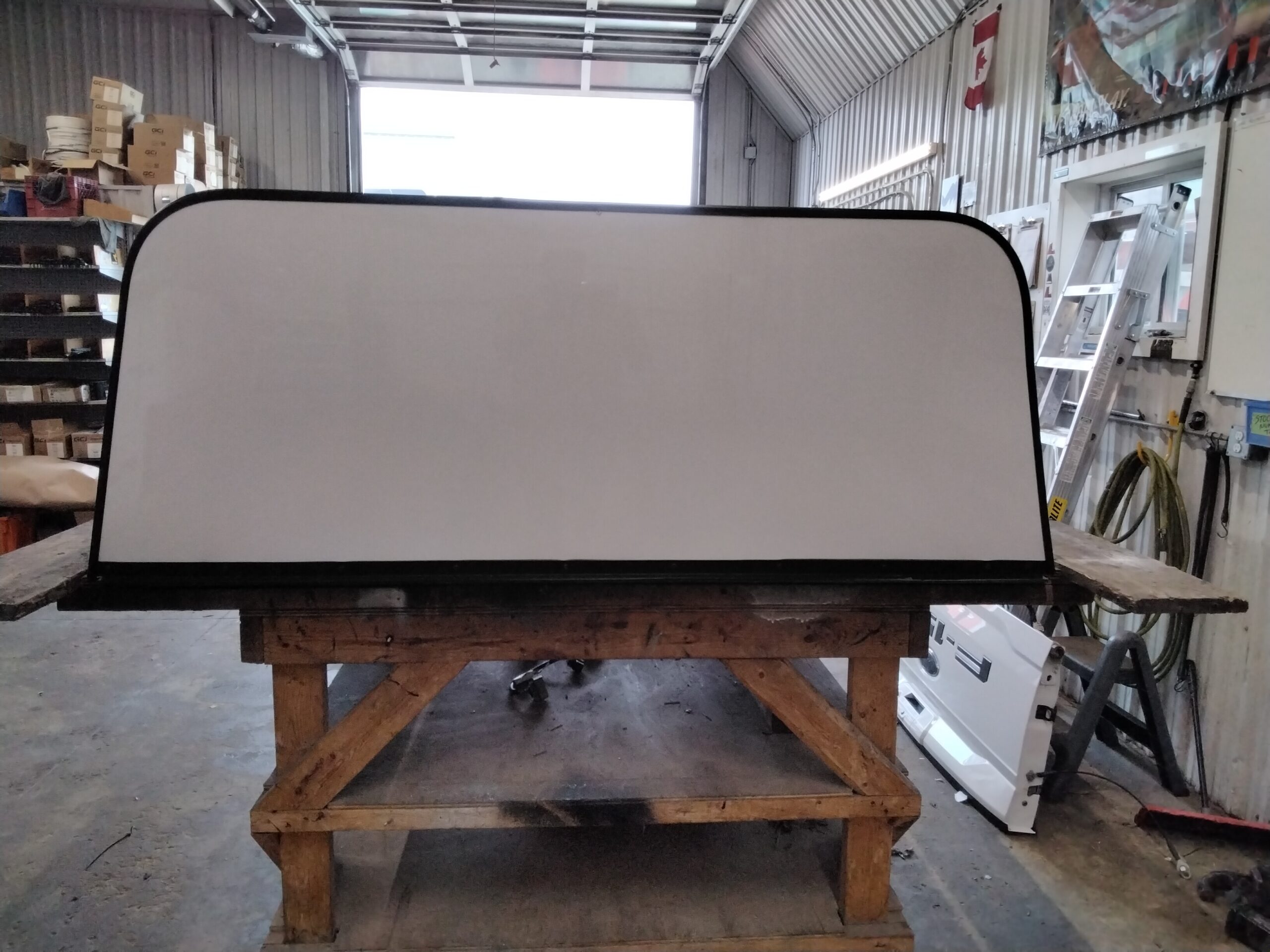 Chevrolet Colorado or GMC Canyon 5’2 White ARE Contractor Truck Cap - Image 4