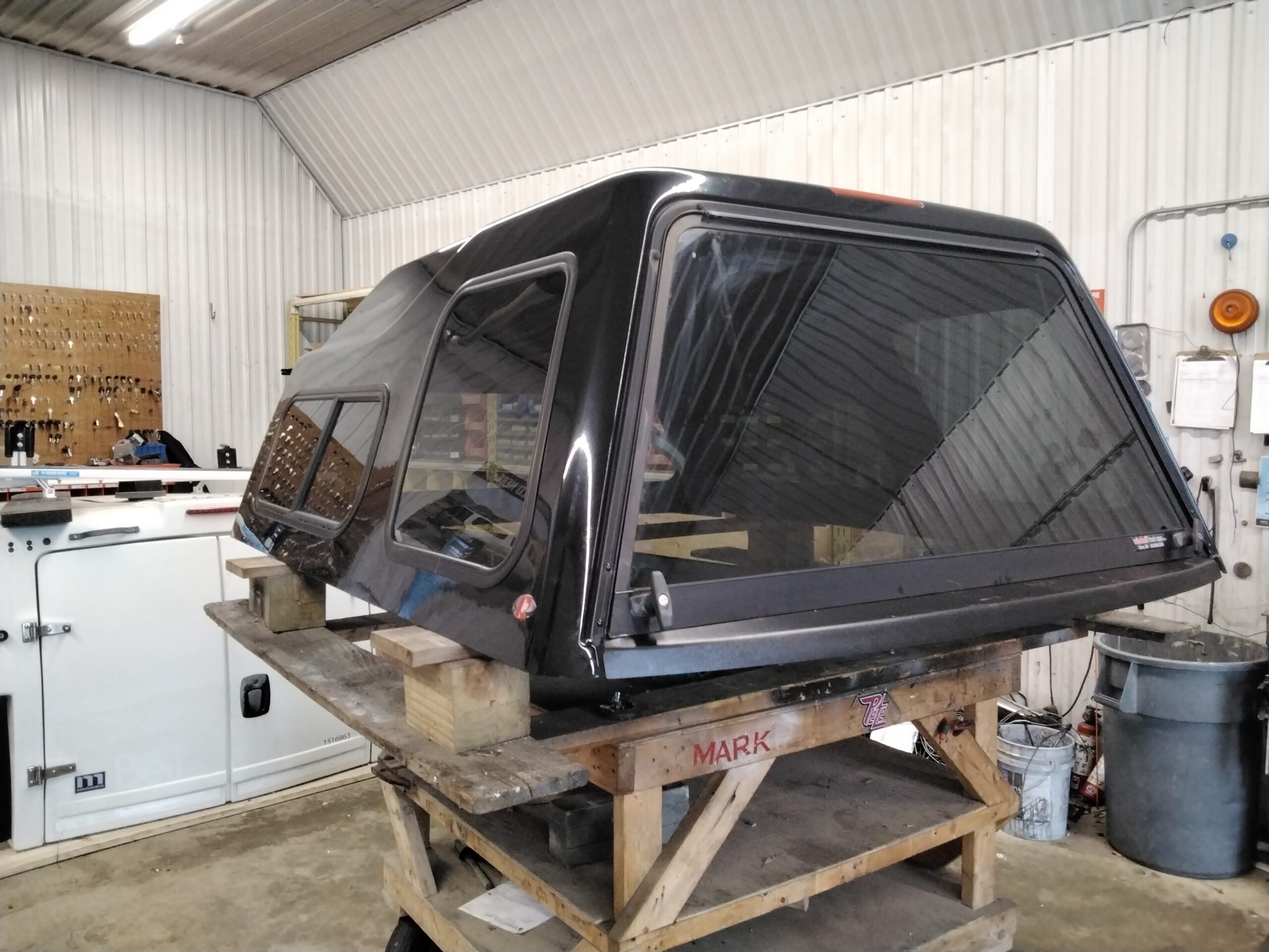 Dodge Ram 6’4 PX8 Black Raider High Rise Truck Cap