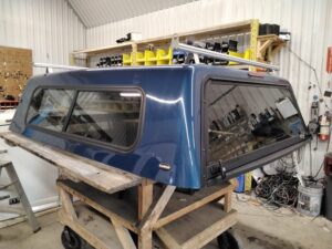 GMC Sierra or Chevrolet Silverado 6’6 409Y Ocean Blue Ranch Truck Cap
