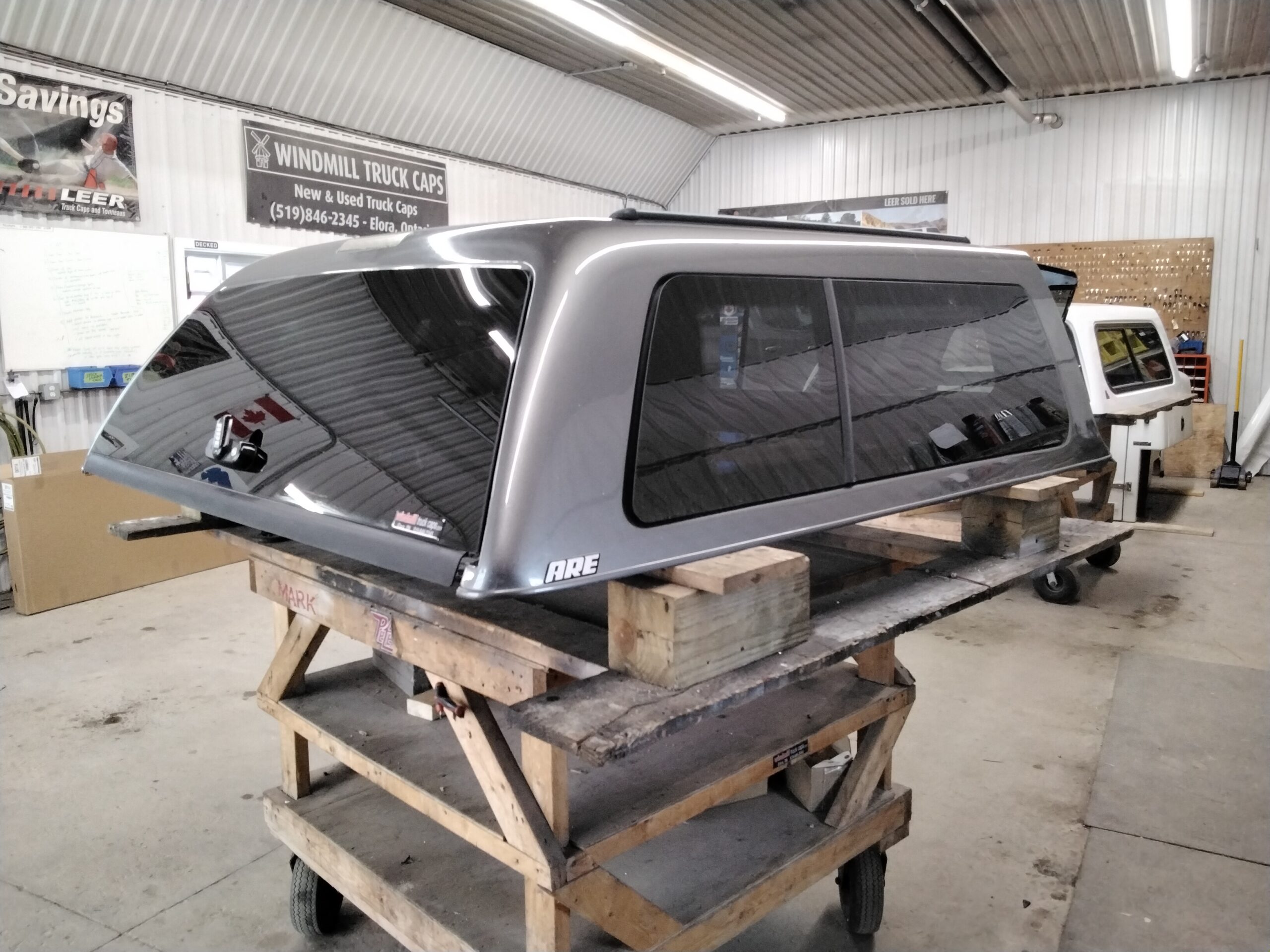 Ford F150 5’6 UJ Sterling Grey ARE Truck Cap - Image 2