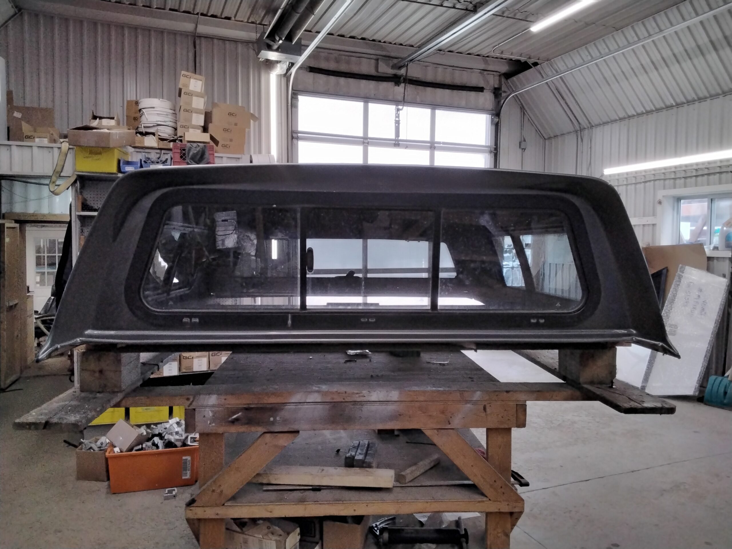 Ford F150 5’6 UJ Sterling Grey ARE Truck Cap - Image 4