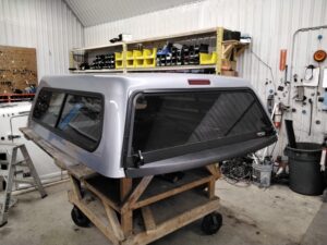 Dodge Ram 6’4 CREW Cab PSC Billet Silver Leer100S Truck Cap