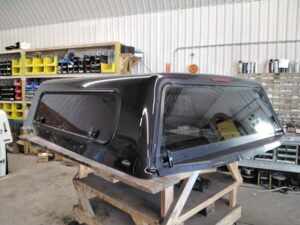 Ford F150 6’6 E2 Magma Red Ranch Truck Cap