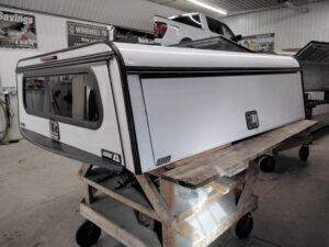Dodge Ram 6’4 White ARE Contractor Truck Cap