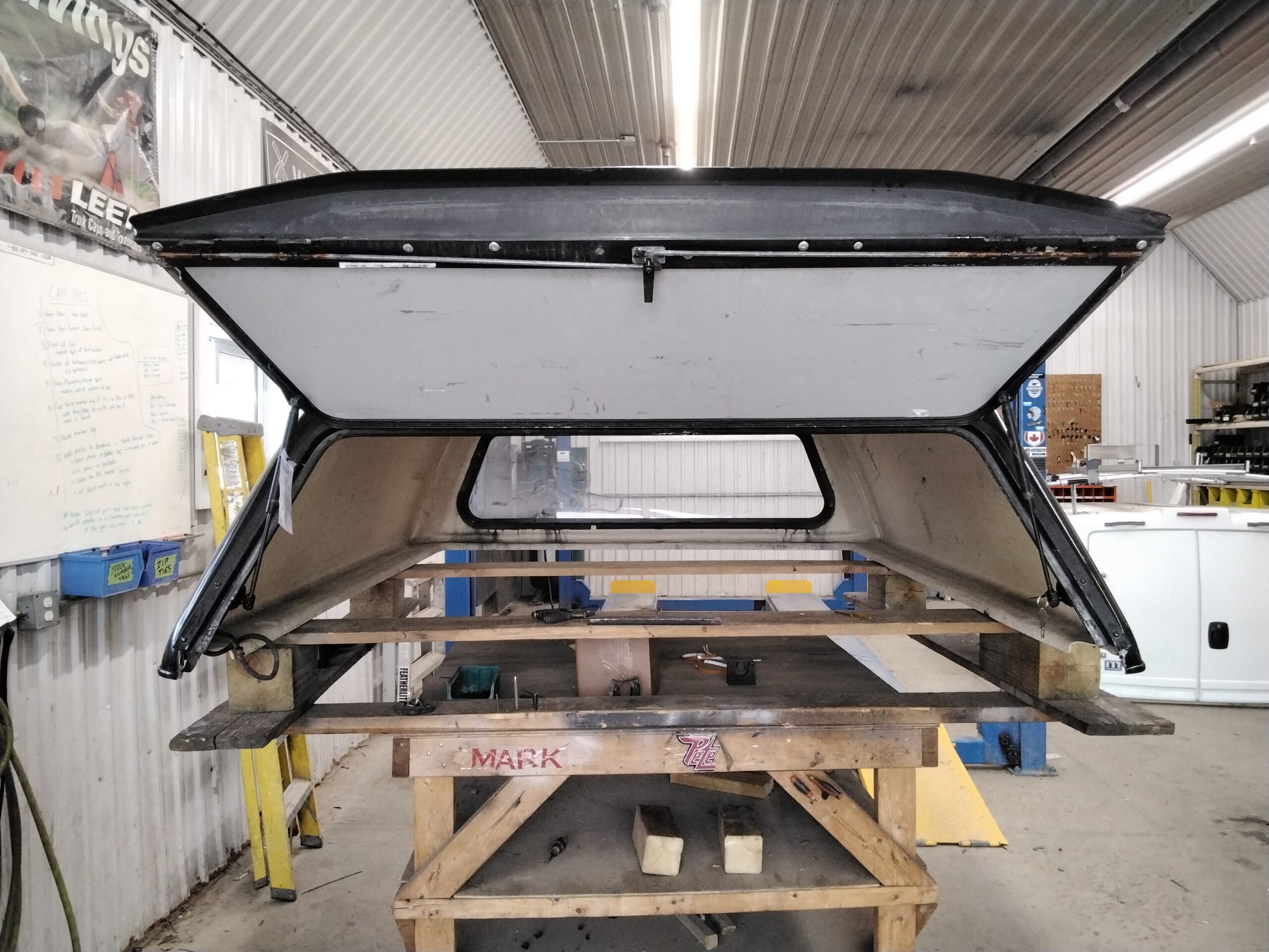 2015 – 2020 Ford F150 6’6 G1 Shadow Black ARE Truck Cap - Image 3