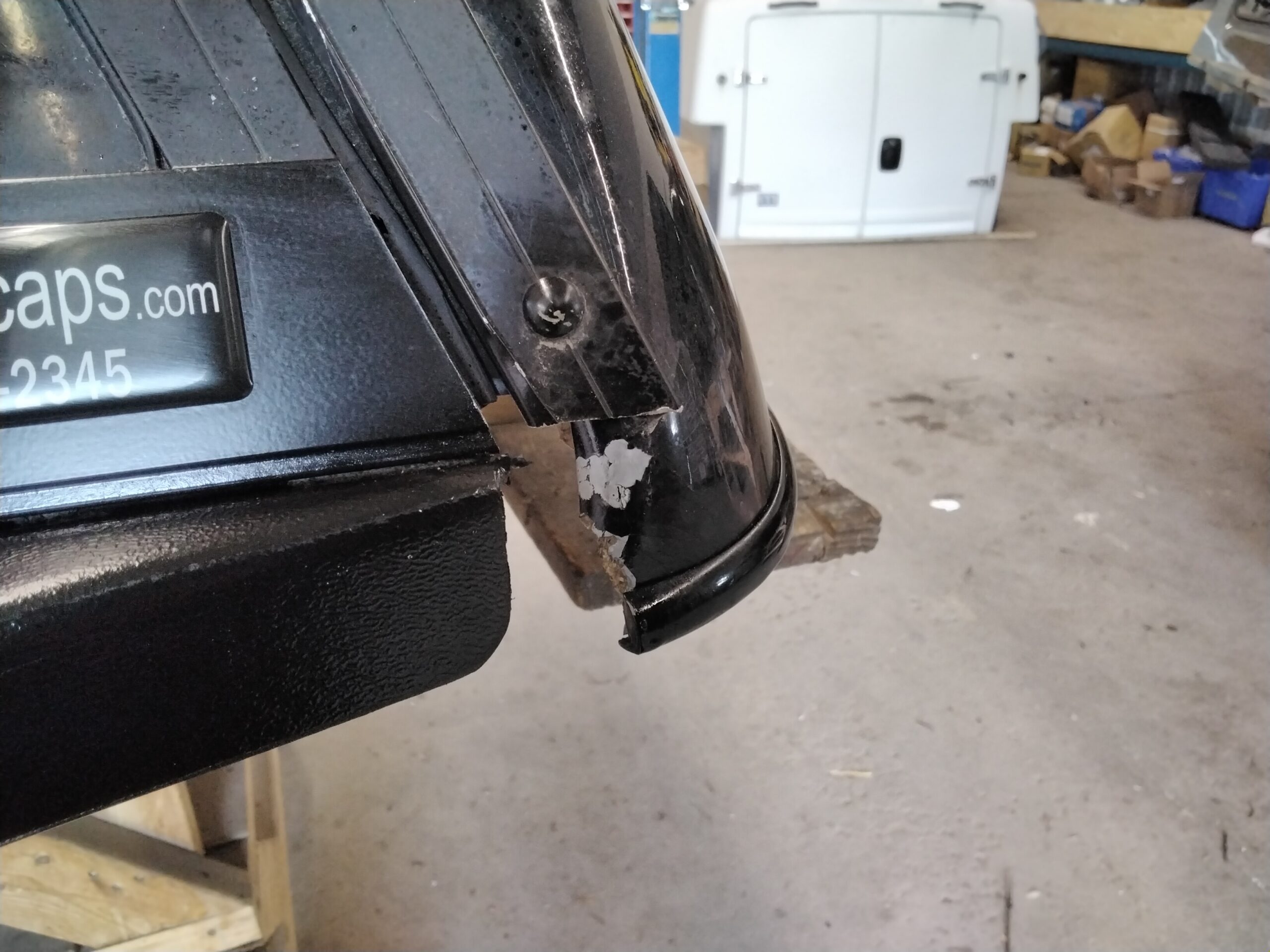 2015 – 2020 Ford F150 6’6 G1 Shadow Black ARE Truck Cap - Image 5