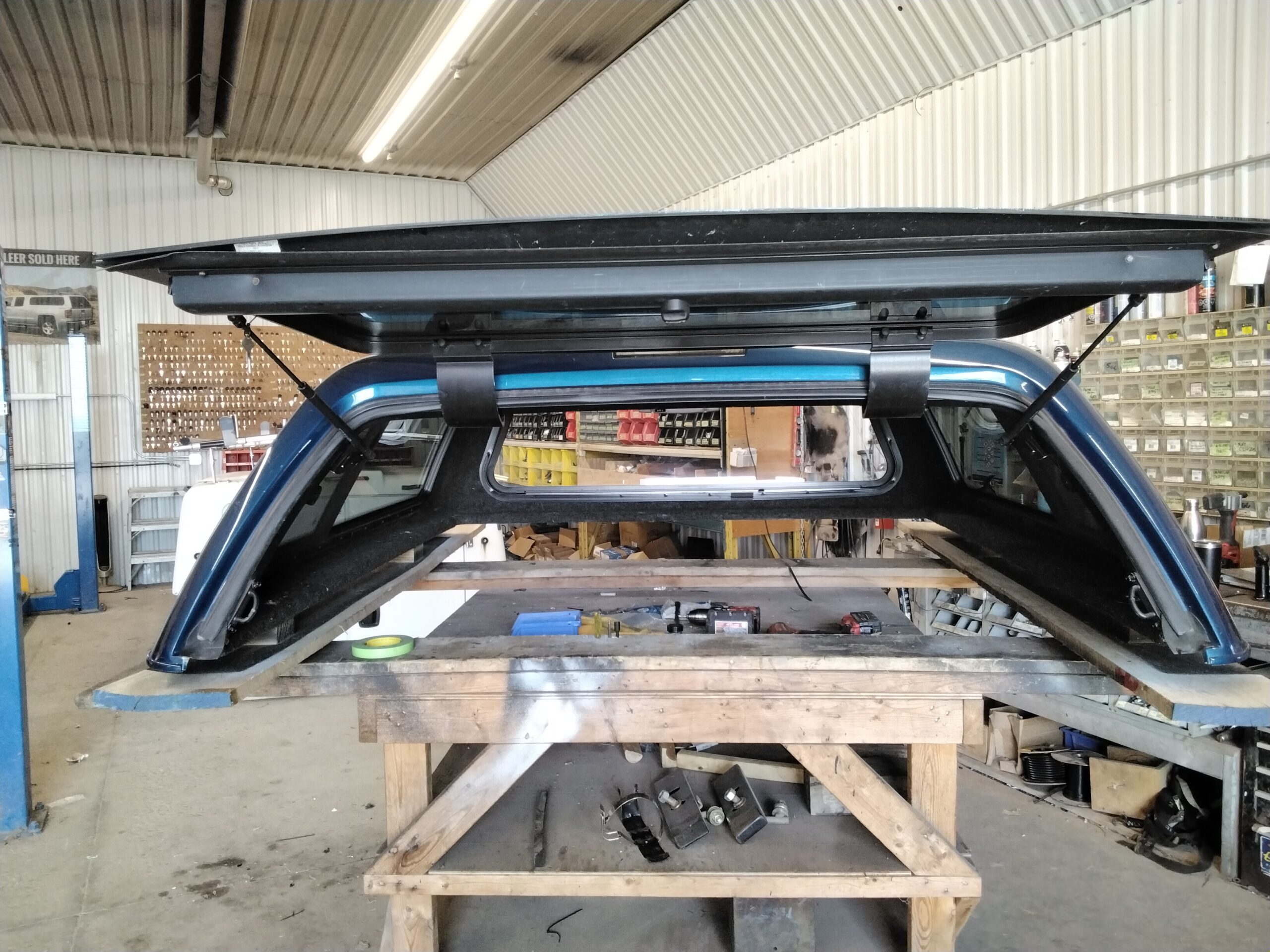 GMC Sierra or Chevrolet Silverado 5’8 G1K Sacr’e Blue ARE Z Series Truck Cap - Image 3