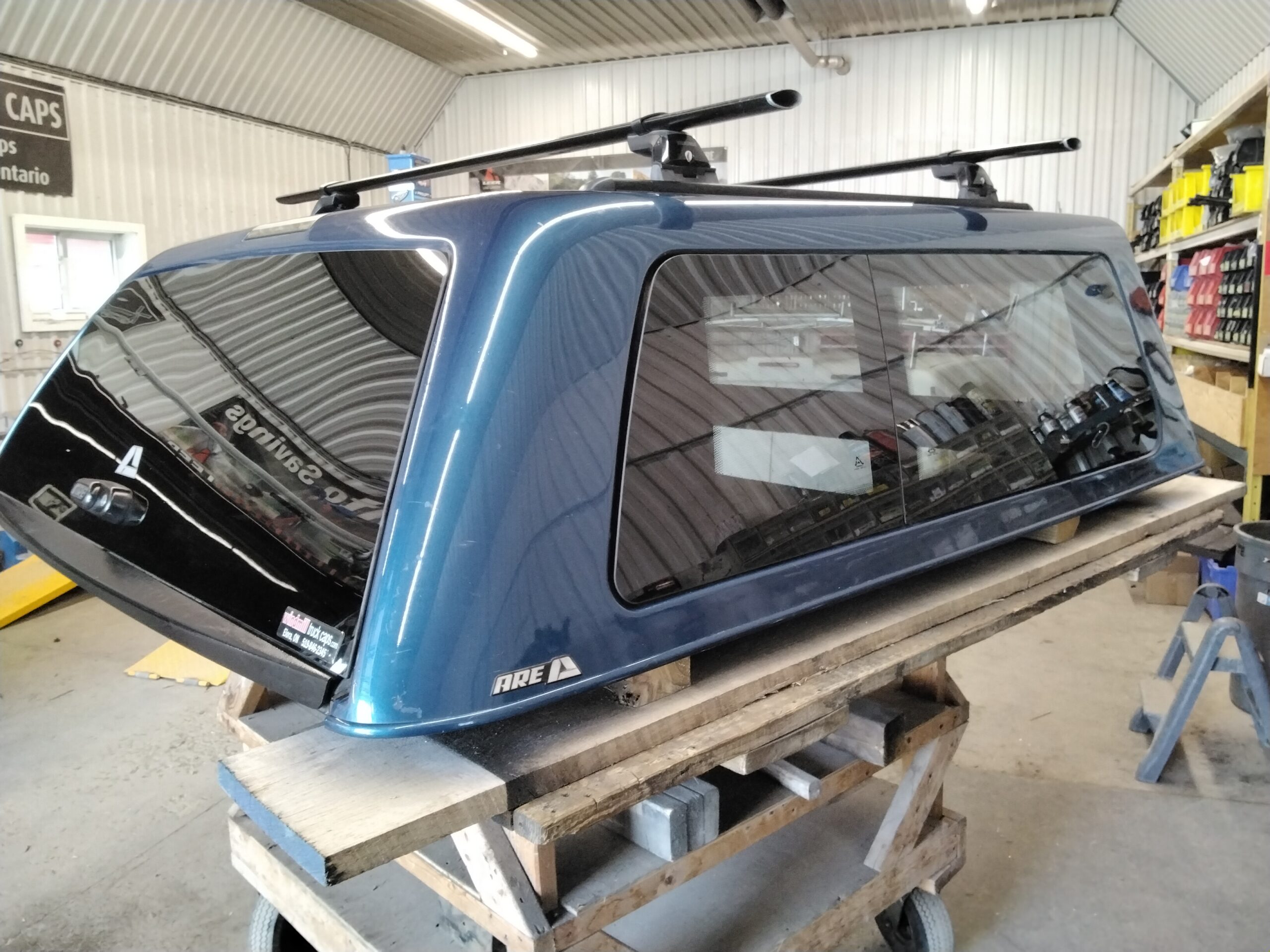 GMC Sierra or Chevrolet Silverado 5’8 G1K Sacr’e Blue ARE Z Series Truck Cap - Image 2