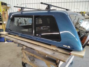 GMC Sierra or Chevrolet Silverado 5’8 G1K Sacr’e Blue ARE Z Series Truck Cap