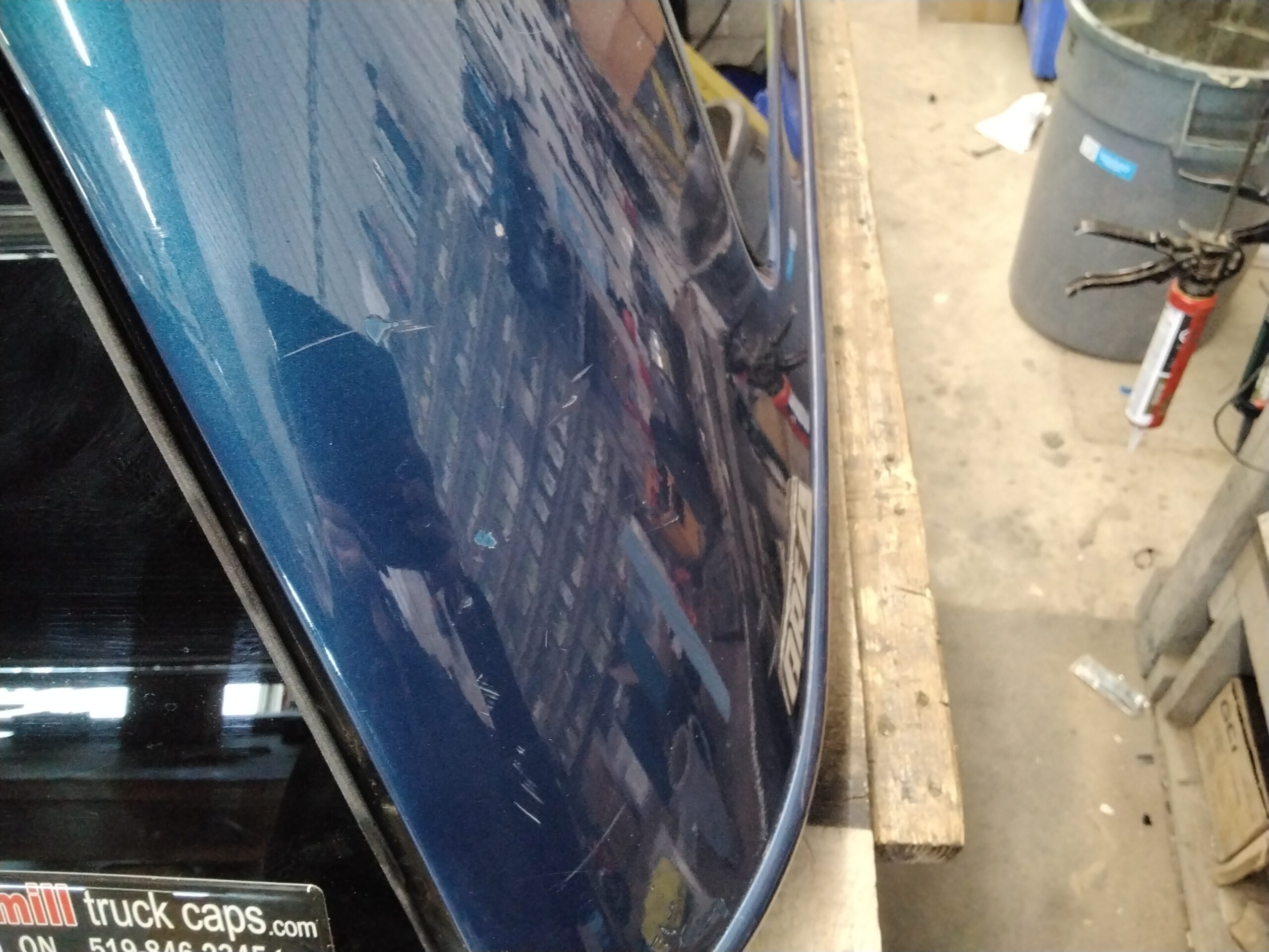 GMC Sierra or Chevrolet Silverado 5’8 G1K Sacr’e Blue ARE Z Series Truck Cap - Image 6
