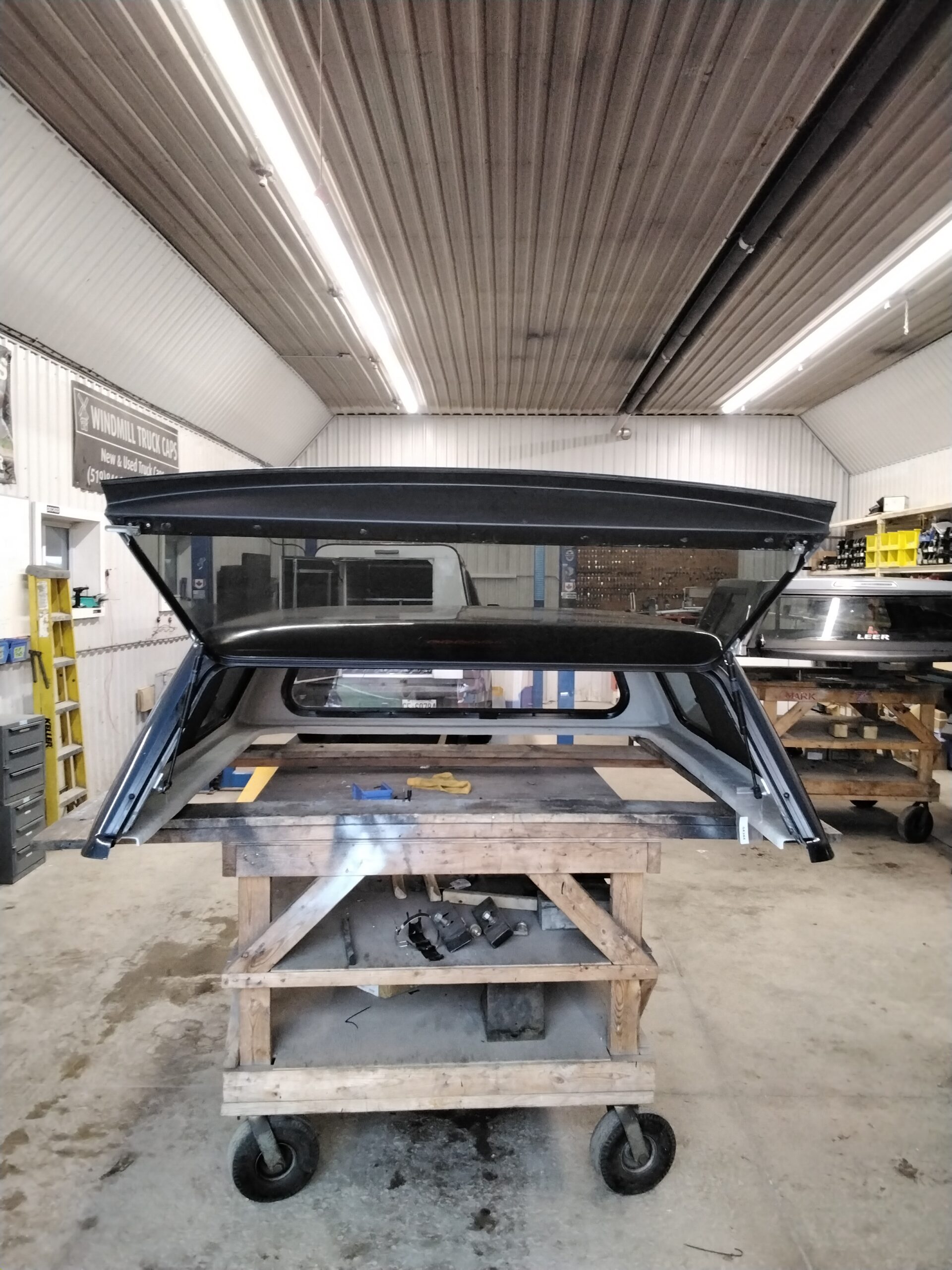 2019 – 2026 Chevrolet Silverado 1500 5’8 619D Northsky Blue Ranch Truck Cap - Image 3