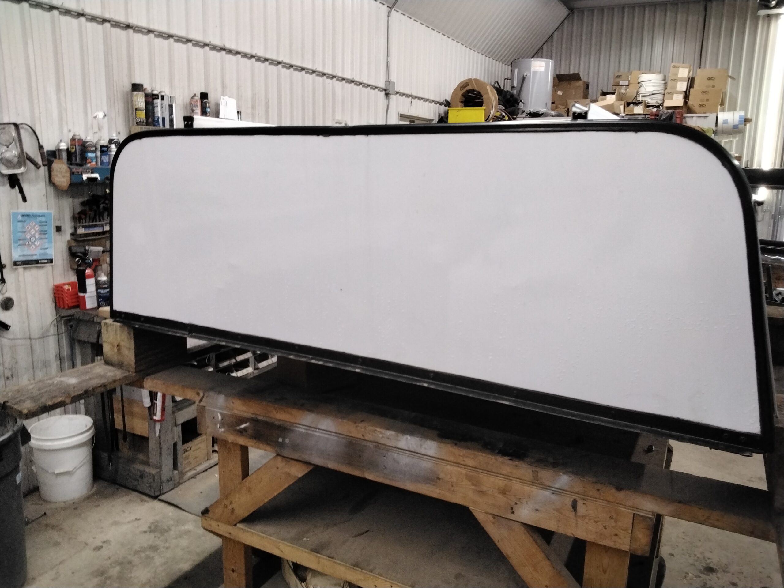 2015 – 2022 Chevrolet Colorado or GMC Canyon 6’2 White ARE Contractor Truck Cap - Image 4