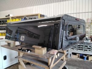 GMC Sierra or Chevrolet Silverado 6’6 Black ARE DCU Contractor Truck Cap