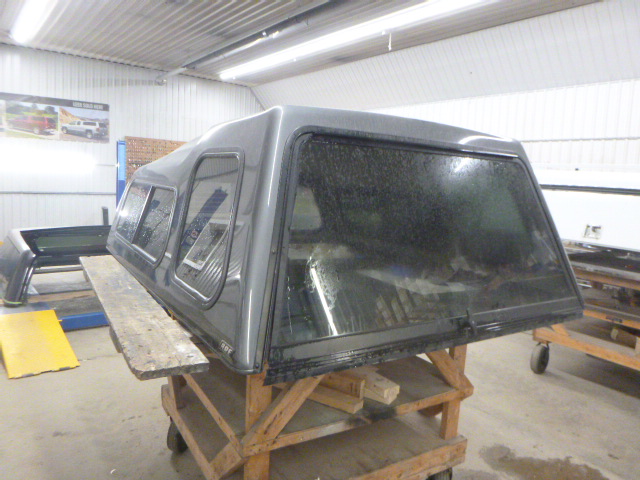 1999 – 2006 Chevrolet Silverado or GMC Sierra 6’6 Grey High Rise ARE Truck Cap - Image 2