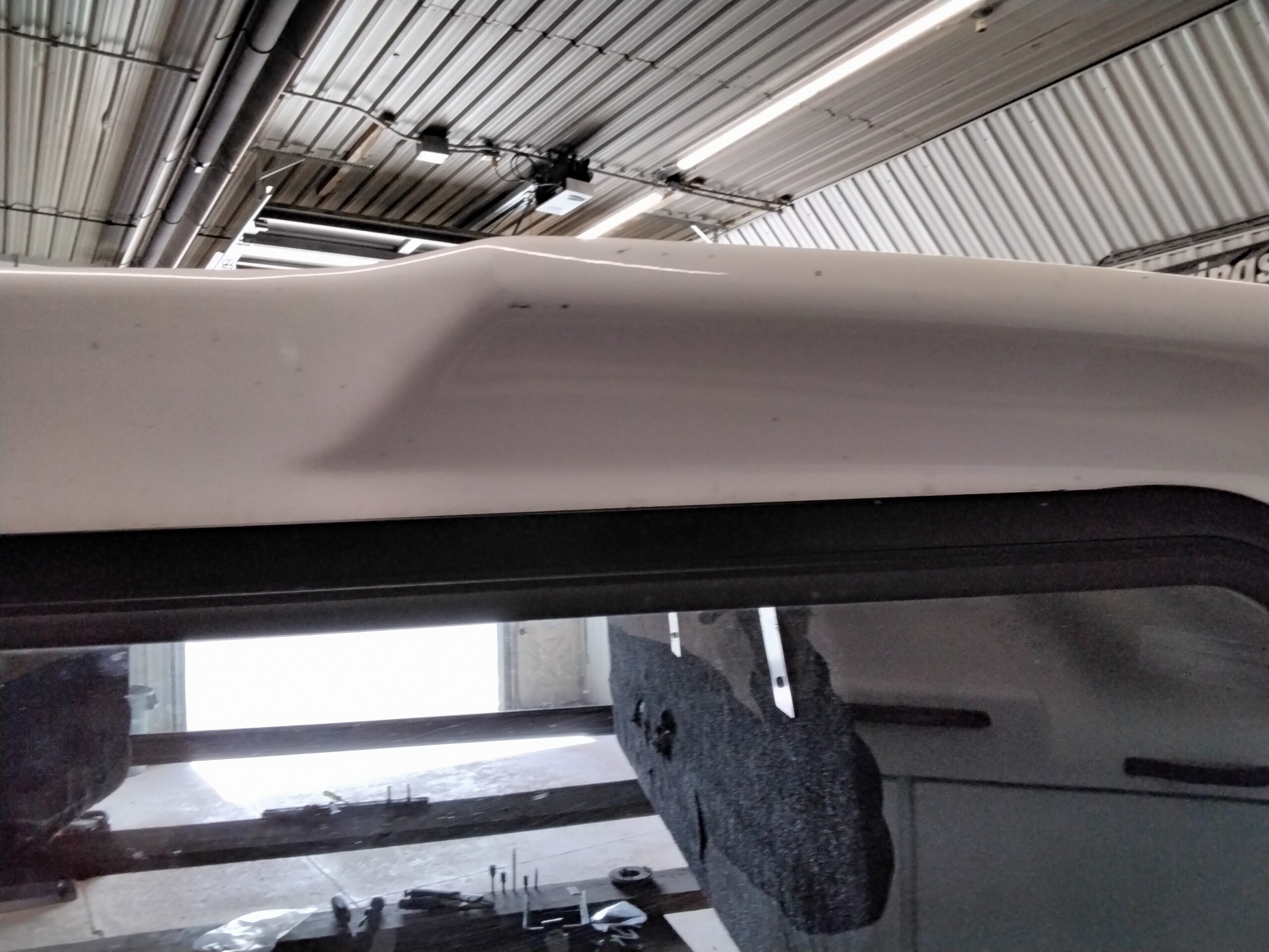 2014 – 2018 GMC Sierra or Chevrolet Silverado 6’6 White Ranch Truck Cap - Image 11