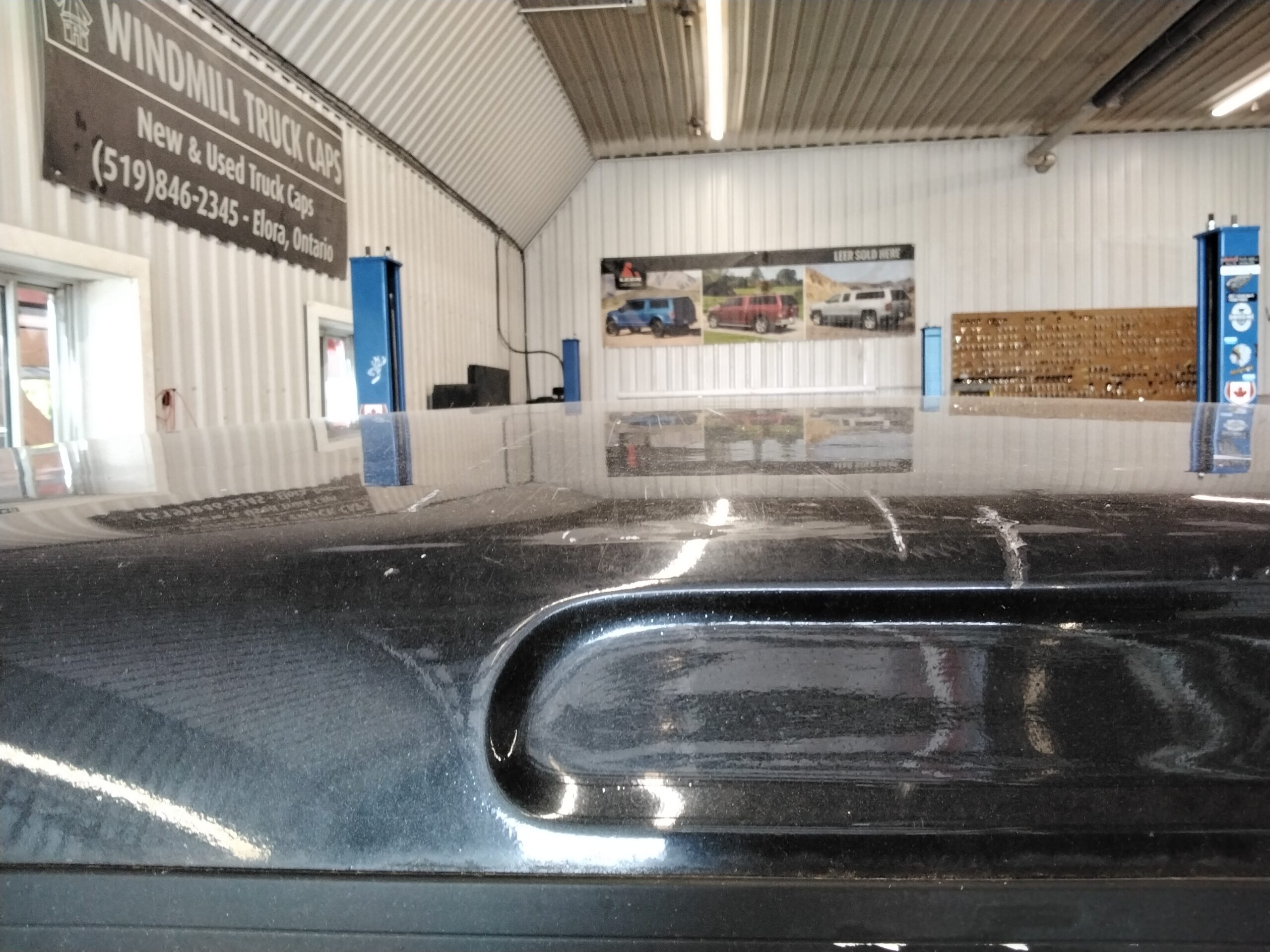 2004 – 2008 Ford F150 5’6 Black Ranch Truck Cap - Image 7