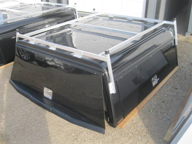 DODGE RAM 5’7 NEW BLACK HDU CONTRACTOR TRUCK CAP - Image 2
