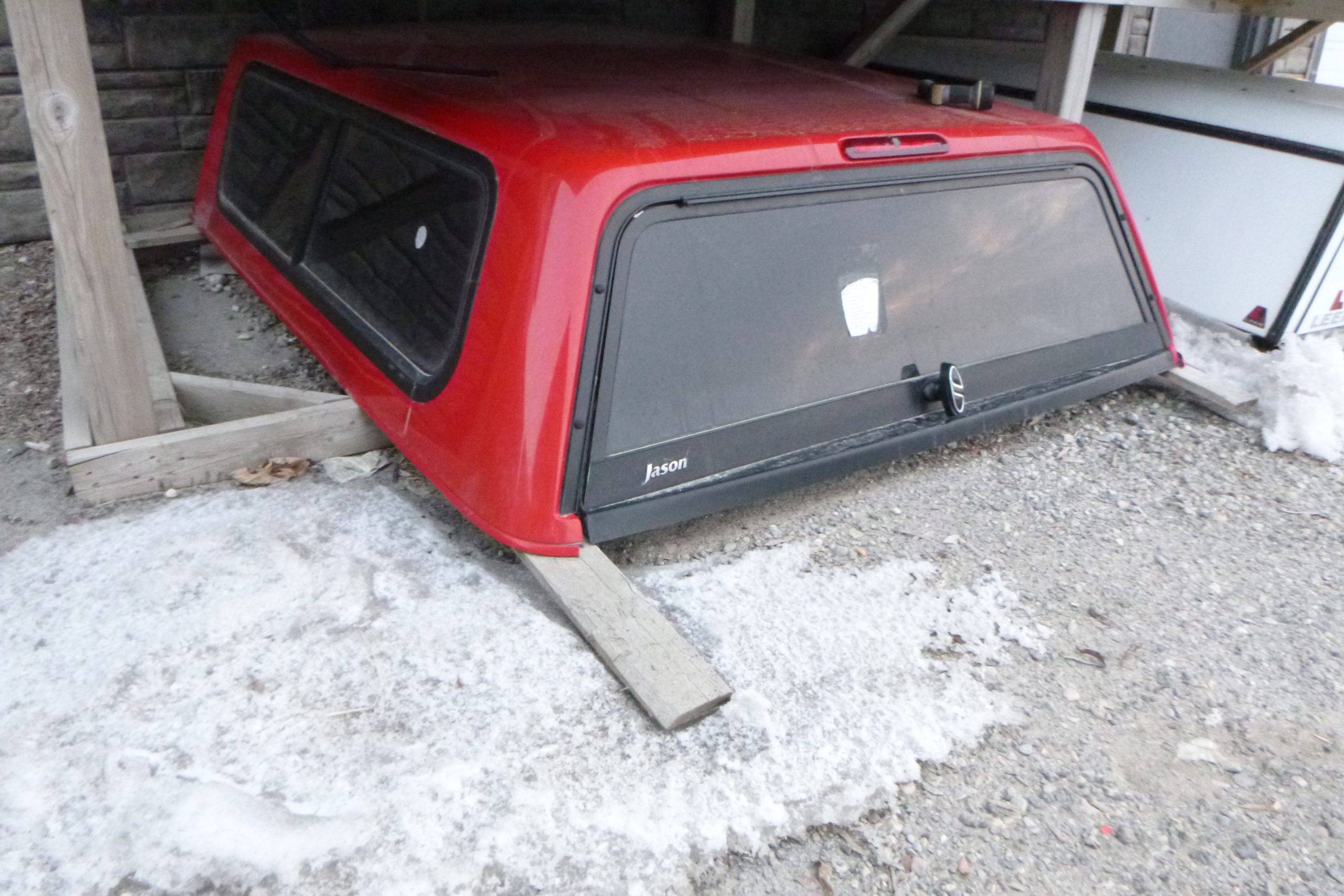 2015-2022 Chevrolet Colorado OR GMC Canyon 6’2 Red Jason Pace Truck cap