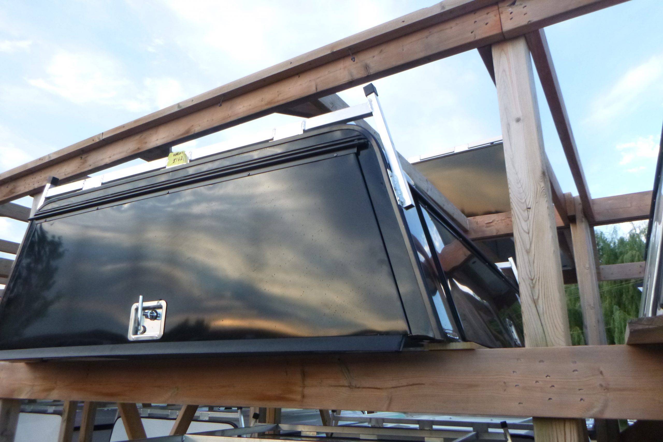 2021-2026 Ford F150 5.6′ NEW Black HDU Truck Cap - Image 2
